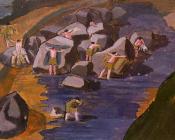 斯坦利 斯宾塞 : Scrubbing Clothes